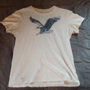 American Eagle white short sleeve shirt